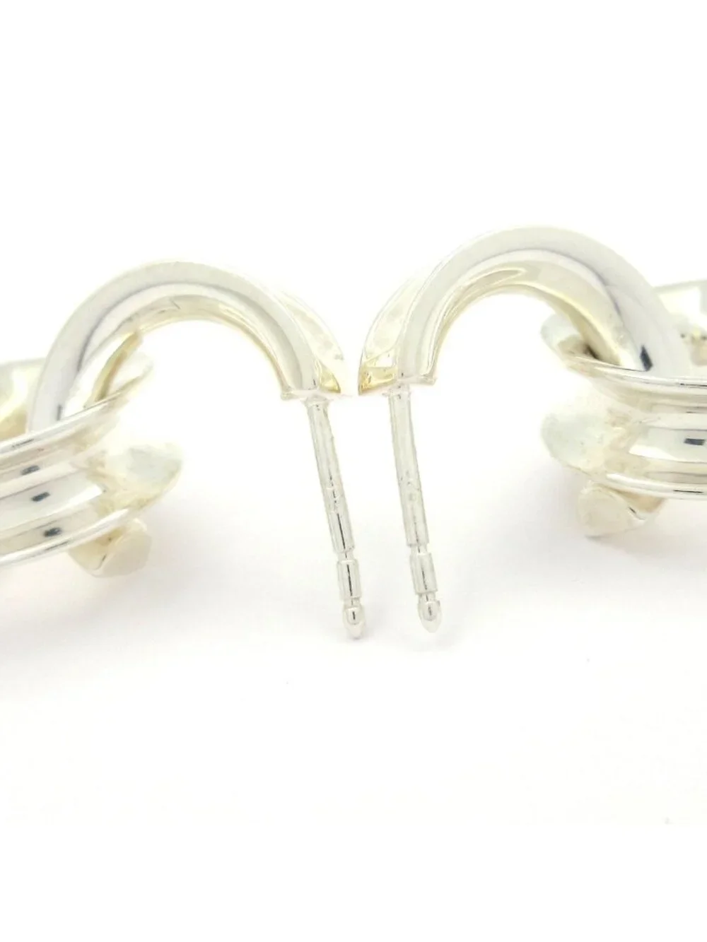Hermes Earrings Chaine D'ancre Response GM Silver